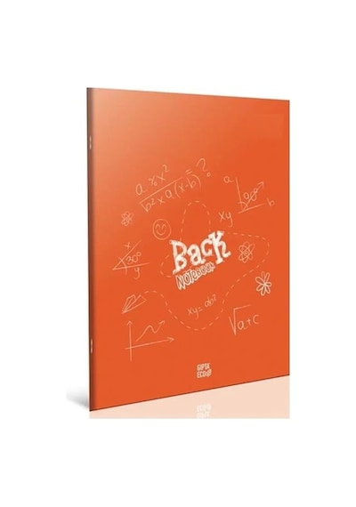 Gıpta Back Defter Tel Dikiş Plastik Kapak A5 80 Yaprak Çizgili
