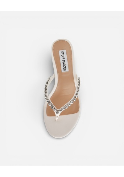 Steve Madden Slater Whıte Kadın Beyaz Terlik Slater