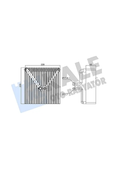 Seat Toledo 4 Klima Radyatoru 1.4 2013-2015 Kale 350095