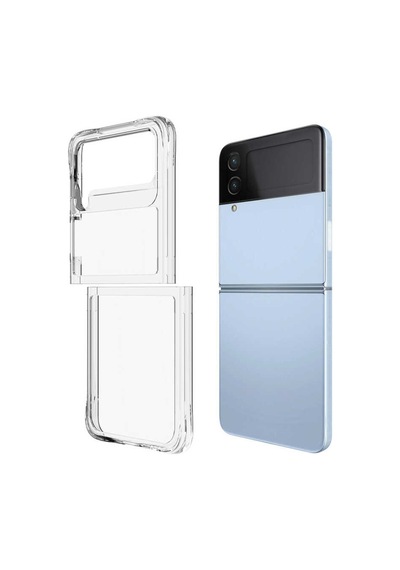 Galaxy Z Flip 4 Kilif Zore Vonn Seffaf Sert Silikon Kilif 559771673