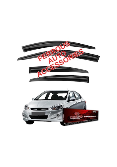 Hyundai Accent Blue Ferrous Cam Rüzgarlığı 4lü Set 2011 2017
