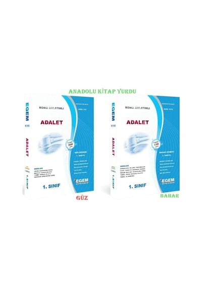 Egem Aöf Adalet Güz-bahar Konu Soru