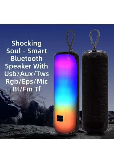 12w Rgb Işıklı Kablosuz Hoparlör 1800 Mah Tws Stereo-1751