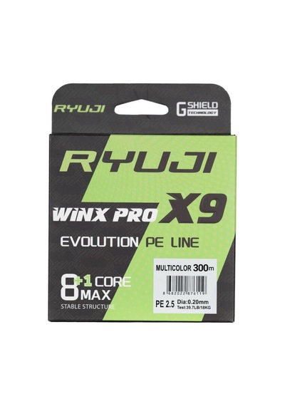Ryujı Wınx Pro X9 300m Multı Color İp Misina 0,20mm