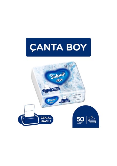 Selpak Go Çek-al Havlu 12 50 Yaprak
