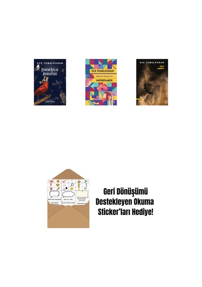 Olmayan Kuşlar Ansiklopedisi + Hepberaber + Muz Sesleri + Okuma Sticker'ları