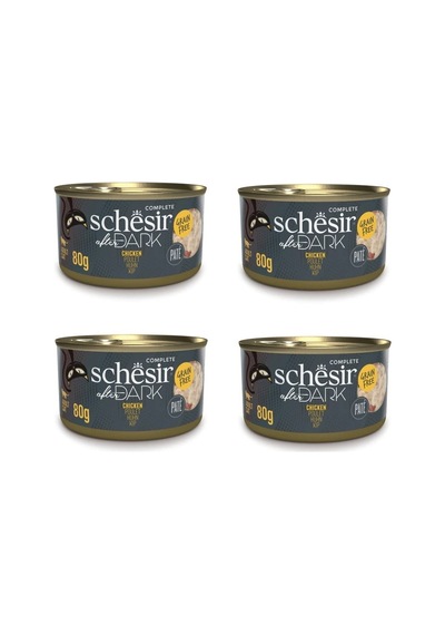 Schesir After Dark Pate Tavuklu Kedi Konserve 80 Gr. X 4 Adet