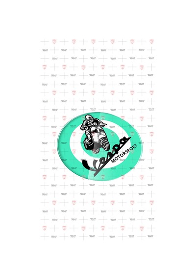 Piaggio Vespa Sprint Gts Gtv Lx Px Gs 3D Motosiklet Sticker