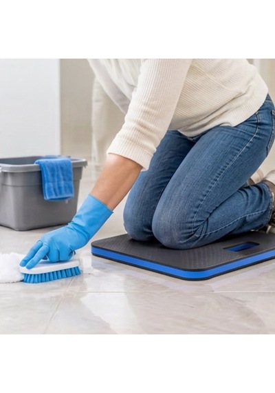 Microcase Çok Amaçlı Tamir, Bahçe, Yoga Diz Koruyucu Sünger Padi Al5906 2 Adet Mavi