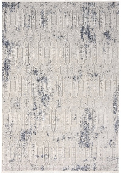 Kashe İklim Halı 20151 Mavi 100 X 150 Renkli