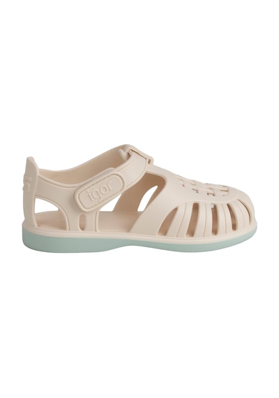 Igor Bb355-079 İgor Bb355 Tobby Solıd Bıcolor Çocuk Sandalet Krem Bb355-079