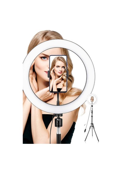 Youtuber Led Işıklı Tripod Selfie Makyaj Işığı Ring Light 14 Inç Halka Ring Light 14 Inç