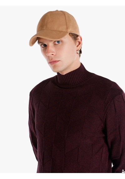 Colin's Colins Regular Fit Balıkçı Yaka Mor Erkek Kazak Cl1065745 Mor