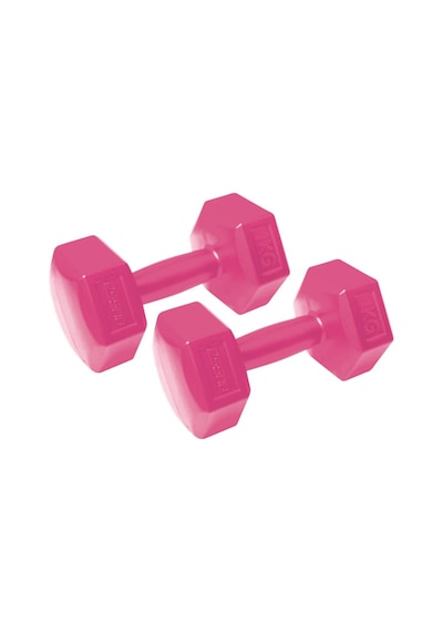 Busso CMt-10 Köşeli Plastik Dambıl Set 1 KG x 2 Adet