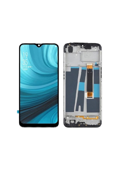A5s Lcd Ekran Dokunmatik Çıtalı O Siyah