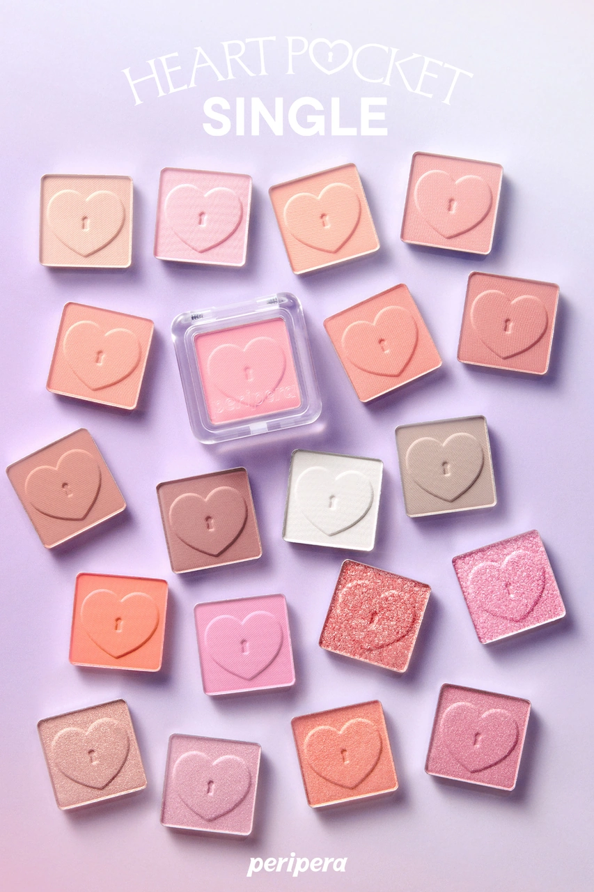 Peripera Heart Pocket Single S04 Dopa-pink