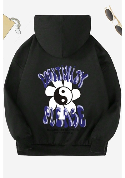 Uyguntarz Çocuk Kafadar Ayılar Baskılı Sweatshirt SİYAH DESENLİ