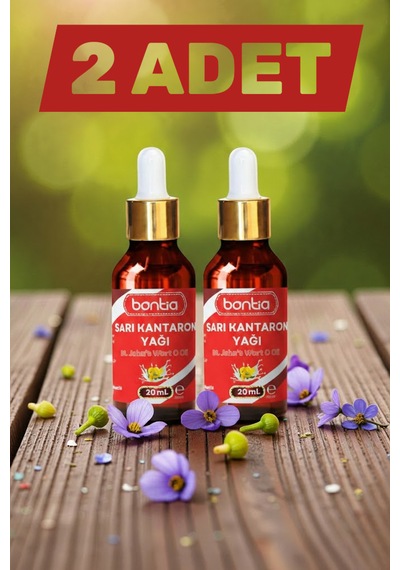 Sarı Kantaron Yağı 2x20 Ml Zeytinyağı Maserasyon, Eklem & Kas , Yara Tahriş  40 ML