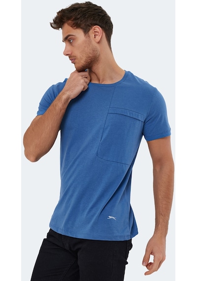 Slazenger KAURI IN Erkek Tişört Indigo