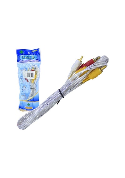 3 Rca + 3 Rca 1.5 Metre Kablo Powermaster Kutulu