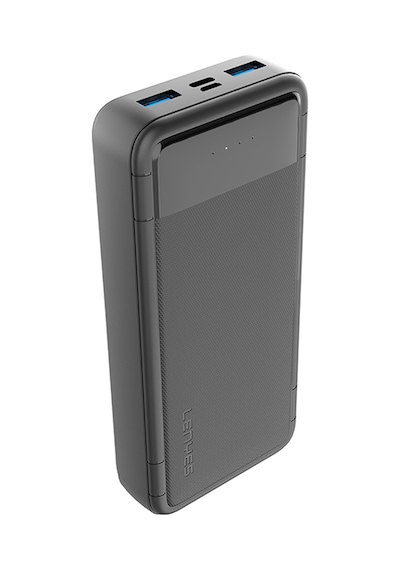 Lenyes PX233P 10 W 20000 mAh Led Işık Göstergeli Taşınabilir Powerbank Siyah