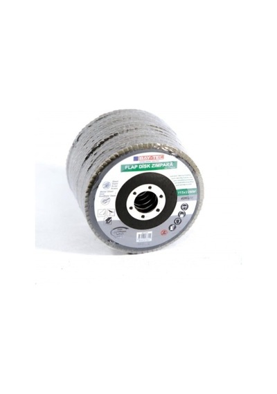Baytec 10 Adet Bay-tec Kum Flap Disk Zımpara Taşı 115x22mm 60 Kum