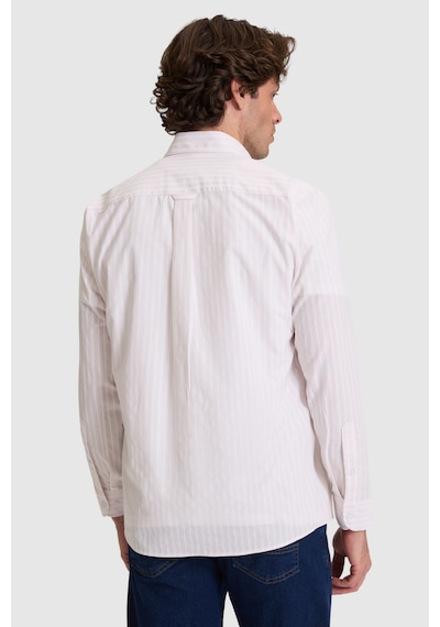 U.s. Polo Assn. Erkek Açık Pembe Gömlek Desenli 50324781-vr078 Acık Pembe