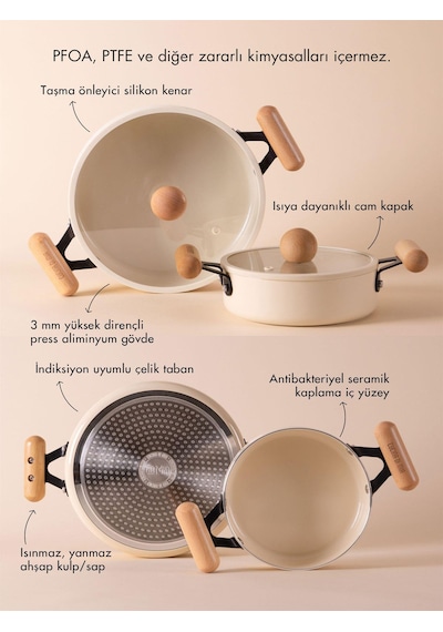 The Mia Cucina Di Mia Sahan 20 Cm Cdm0007 Gri
