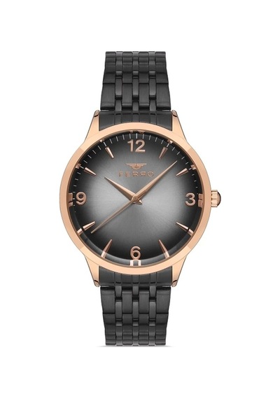 Ferro Siyah Çelik Kordon Erkek Kol Saati F11932a-r Rose Gold