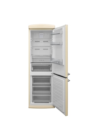 Vestel RETRO NFK37211 330 L No-Frost Buzdolabı Bej