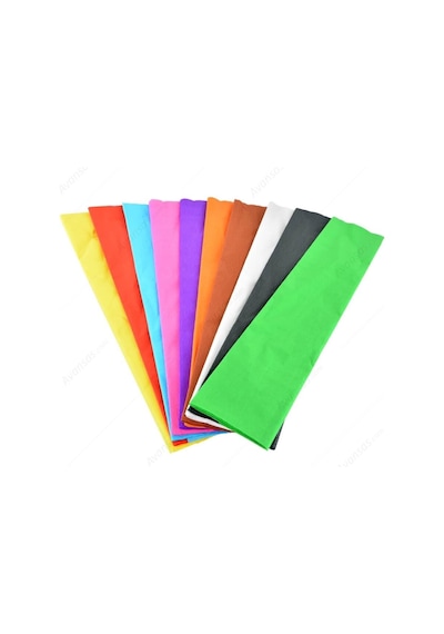 Grapon Kağıdı 10 Lu Set Karışık Renk Krapon Kağıdı