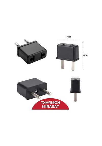 Priz Dönüştürücü Adaptör, Us/uk/au/cn To Eu/tr