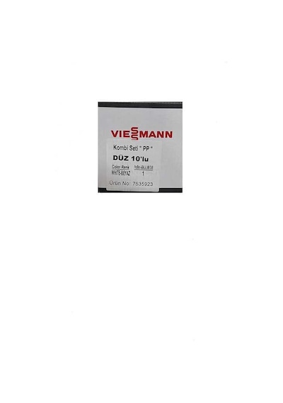 Viessmann Uyumlu Tam Geçişli 10'lu Düz Rekorlu Kombi Montaj Seti