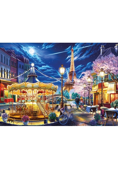 Ks Games 1000 Parça Paris'in Gece Işıkları Puzzle