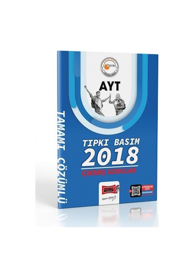 2023 Baskı (2018 Yılı AYT Tıpkı Basım) Çıkmış Sorular- Yargı Yayınları