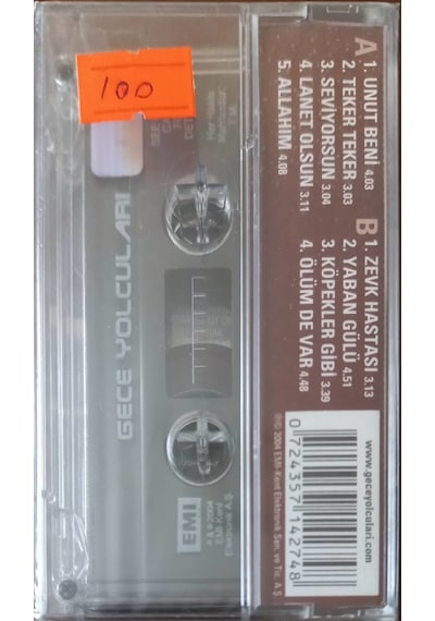 Plak Değildir Kaset Tir Gece Yolcuları Açılmamış Jelatininde Ka
