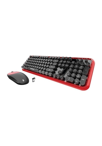 Everest Round KM-6282 Kablosuz Q Multimedia Klavye Mouse Set