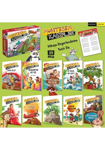 Muhteşem Kaşifler Hikaye Seti