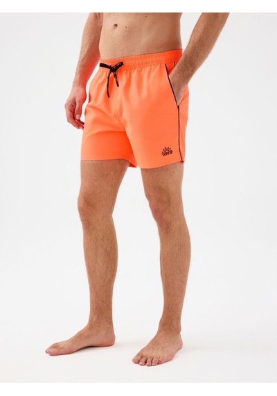 LOFT Regular Fit Erkek Deniz Şortu Neon Orange