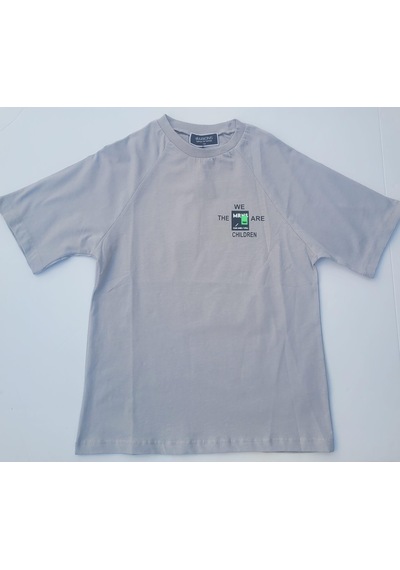 Marions Erkek Çocuk Chıldren Yazılı Tshirt-6986-grı Gri