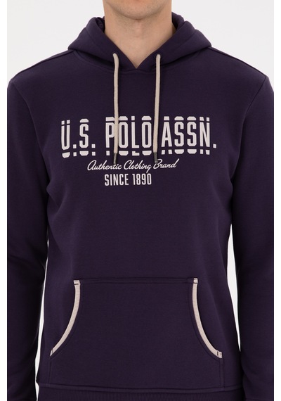 U.S. Polo Assn. U.s. Polo Assn. Erkek Mürdüm Sweatshirt 50315527-vr074 Murdum