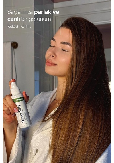 Biberiye Suyu Saç Uzamasını Ve Saç Sağlığını Destekleyici Tonik Dökülme Karşıtı Rosemary Water 100ml Diğer