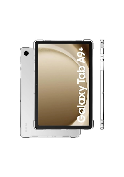Galaxy Uyumlu Tab A9 Plus 11 Inç Tablet Kılıfı Şeffaf Ekran Koruyuculu