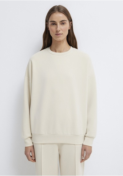 Mavi - Lux Touch Tencel Tm Modal Ekru Sweatshirt 168837-70065 Ekru