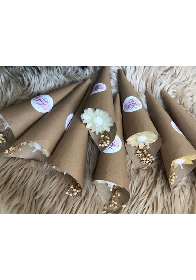 Bernami Mumluk Şamdanpinterest Papatya Hediyelik Koni Model Papatya Mum - 5 Adet Diğer