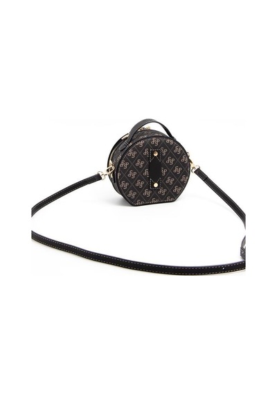 Silver Polo Sp1163 Kadın Çapraz Çanta Monogram Füme-siyah