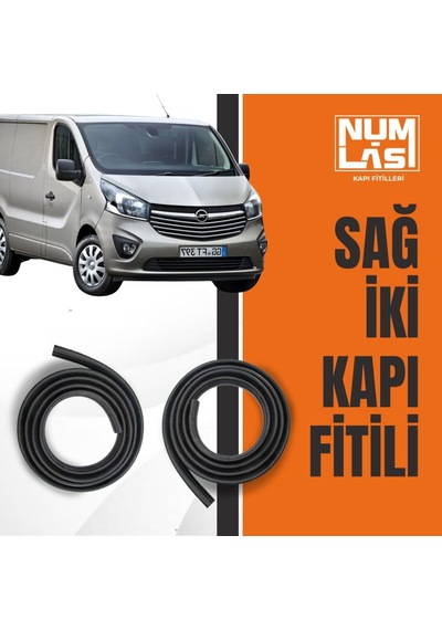 Opel Vivaro Panelvan 2014-2019 Sağ Ön Ve Arka Kapı Fitili-a Kalite-numlas-nm4569