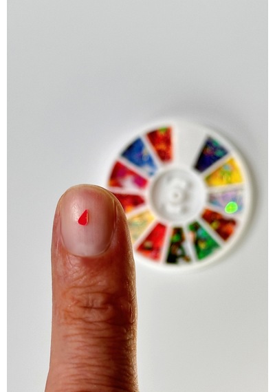 Tırnak Süsleme Taşı - Yüz Süsleme Taşı - Nail Art Süs Taşı - Nail Art Charm Çarm Yp243