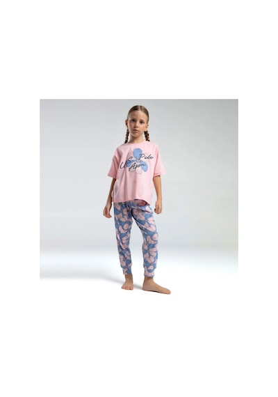 U.S. Polo Assn. U.s. Polo Assn Pijama Takımı Usb2077 Somon