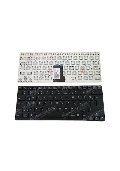 Sony Uyumlu Vaio Vpcca, Pcg-61713M, Pcg-61714M Notebook Klavye Siyah Tr - 555190887